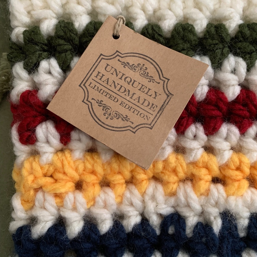 Hudson Bay colors circular neck scarf